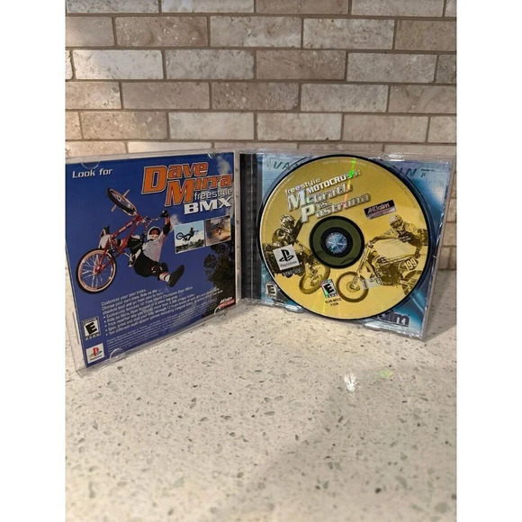 Freestyle‎ Motorcross McGrath vs Pastrana For Playstation 1 - Picture 3 of 3